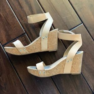 Lucky brand cork sandals